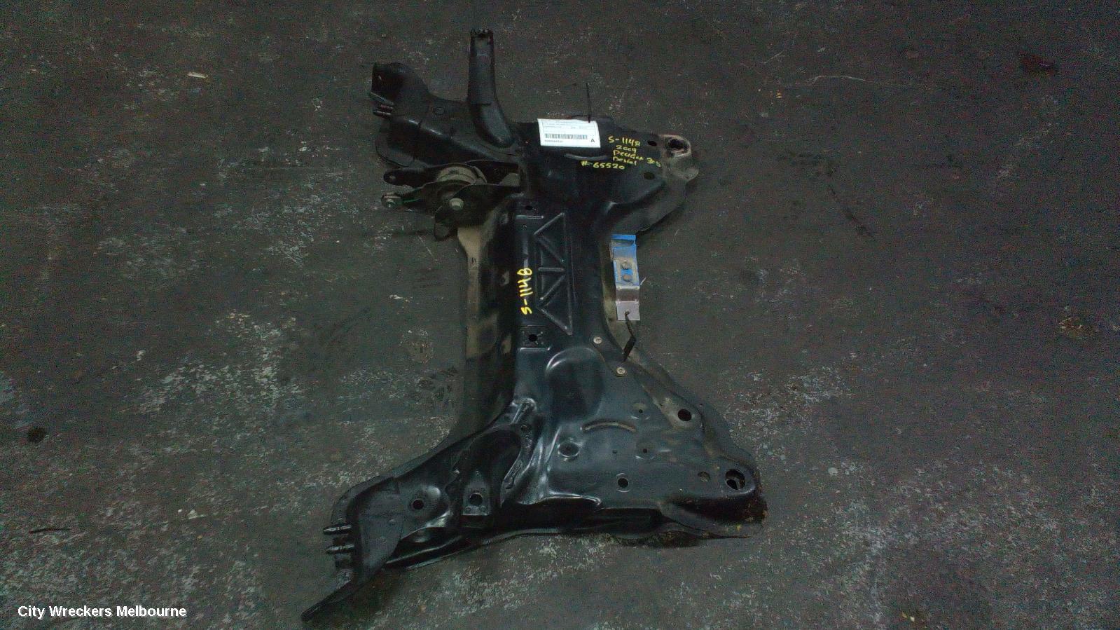 PEUGEOT 308 FRT XMEMBER/CRADLE, T7, 2.0, DIESEL, RHR, 09/2007 - 09/2014