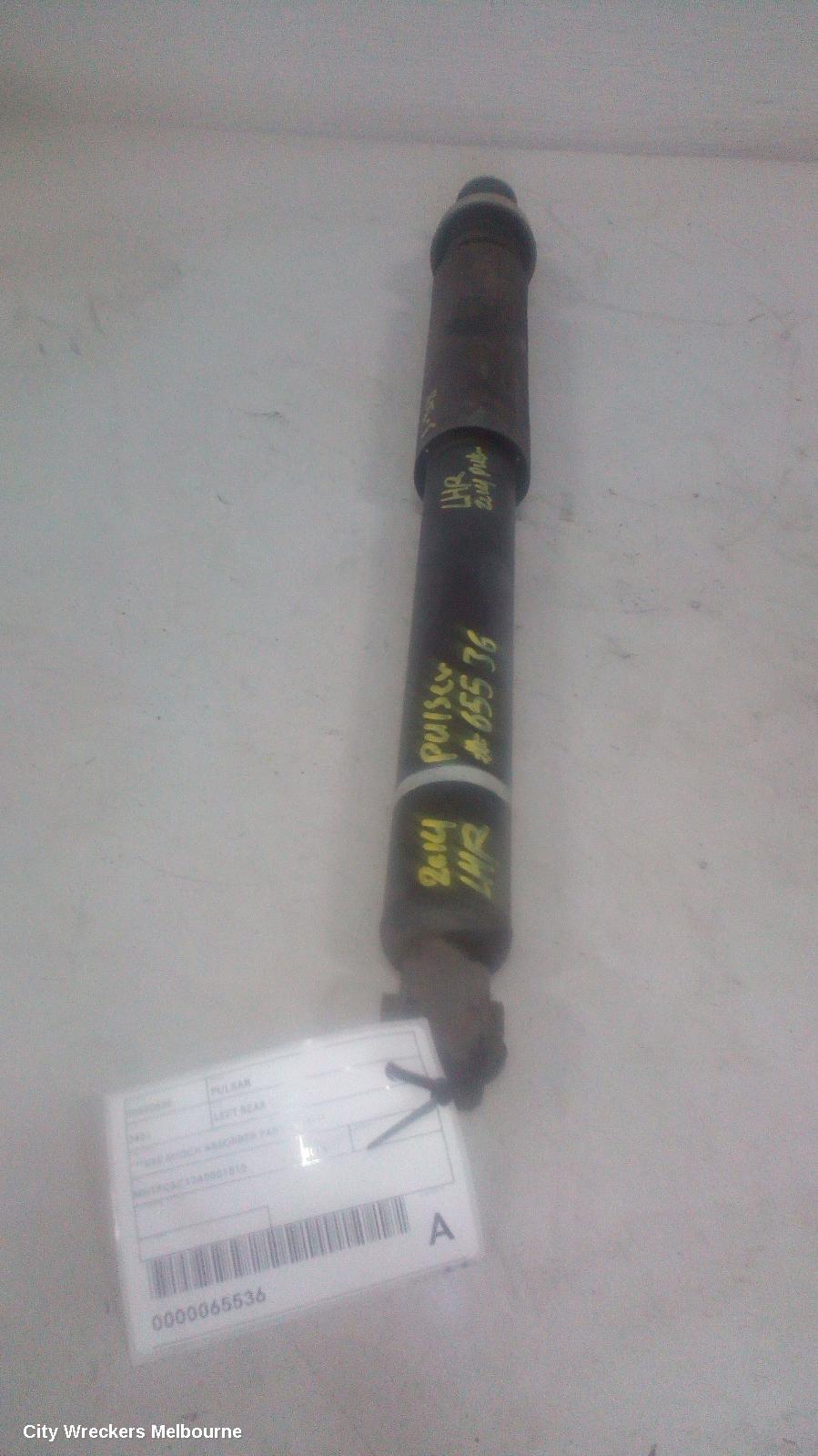 NISSAN PULSAR LEFT REAR STRUT, ***USE SHOCK ABSORBER PART TYPE***