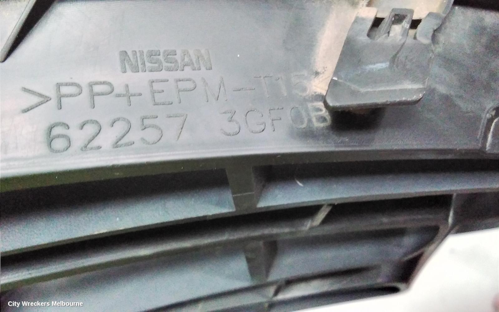 NISSAN PULSAR LEFT INDICATOR/FOG/SIDE, BUMPER FOGLAMP, C12, HATCH, 05/2013 - 12/2016