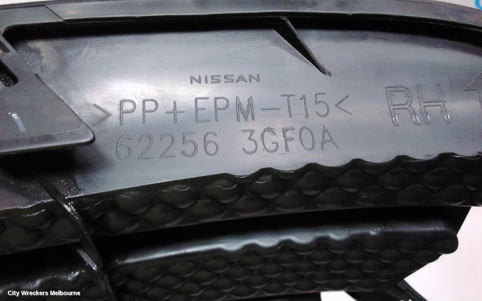 NISSAN PULSAR RIGHT INDICATOR/FOG/SIDE, BUMPER FOGLAMP, C12, HATCH, 05/2013 - 12/2016