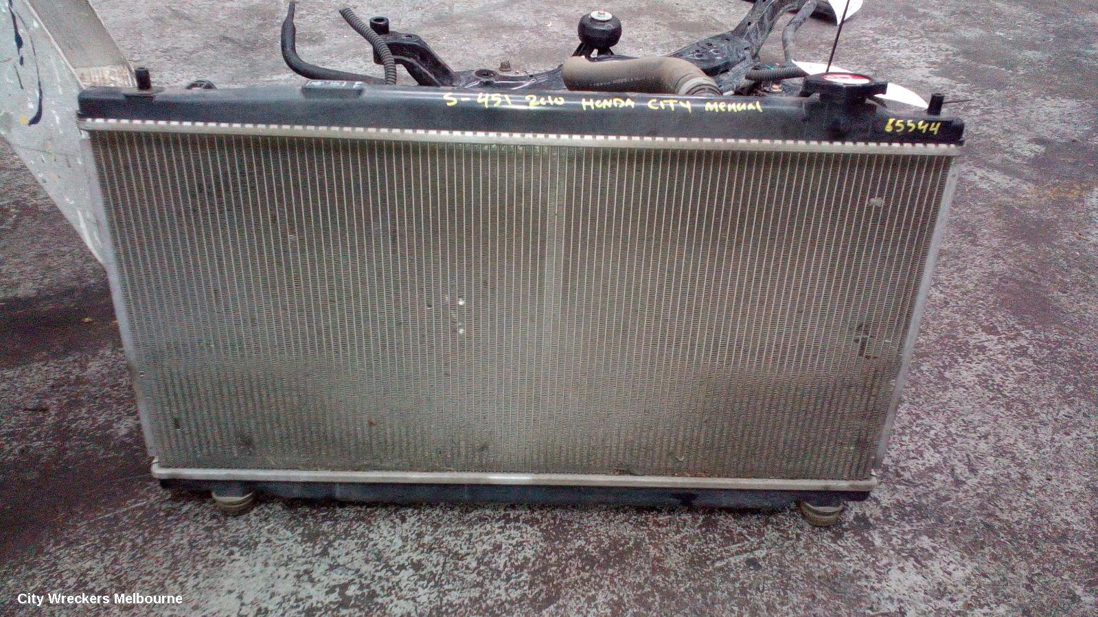 HONDA CITY RADIATOR, MANUAL, 1.5, PETROL, GM2, 01/2009 - 12/2013