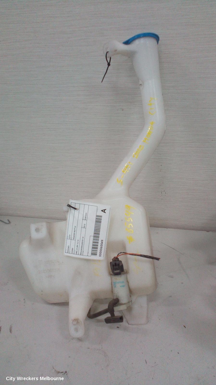 HONDA CITY WASHER BOTTLE, GM2, 01/2009 - 12/2013