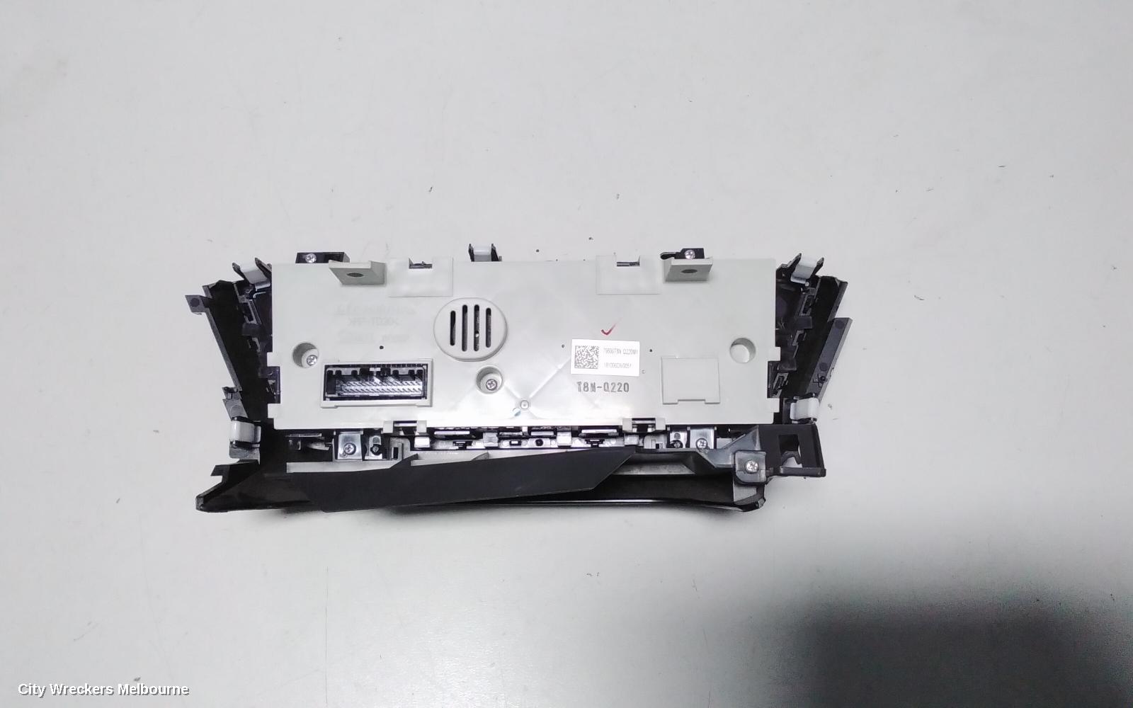 HONDA HRV HEATER/AC CONTROLS, SINGLE-ZONE CLIMATE CONTROL, RU5, 12/2014 ONWARDS