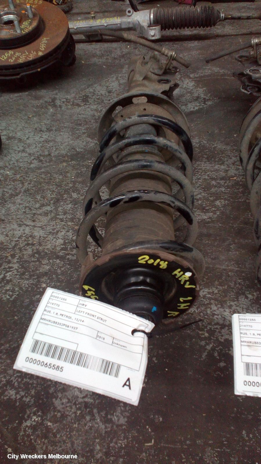 HONDA HRV LEFT FRONT STRUT, RU5, 1.8, PETROL, 12/2014 ONWARDS