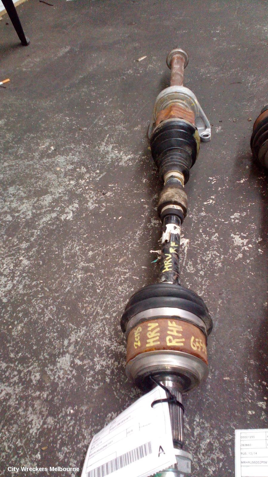 HONDA HRV RIGHT DRIVESHAFT, RU, 12/2014 - 10/2021