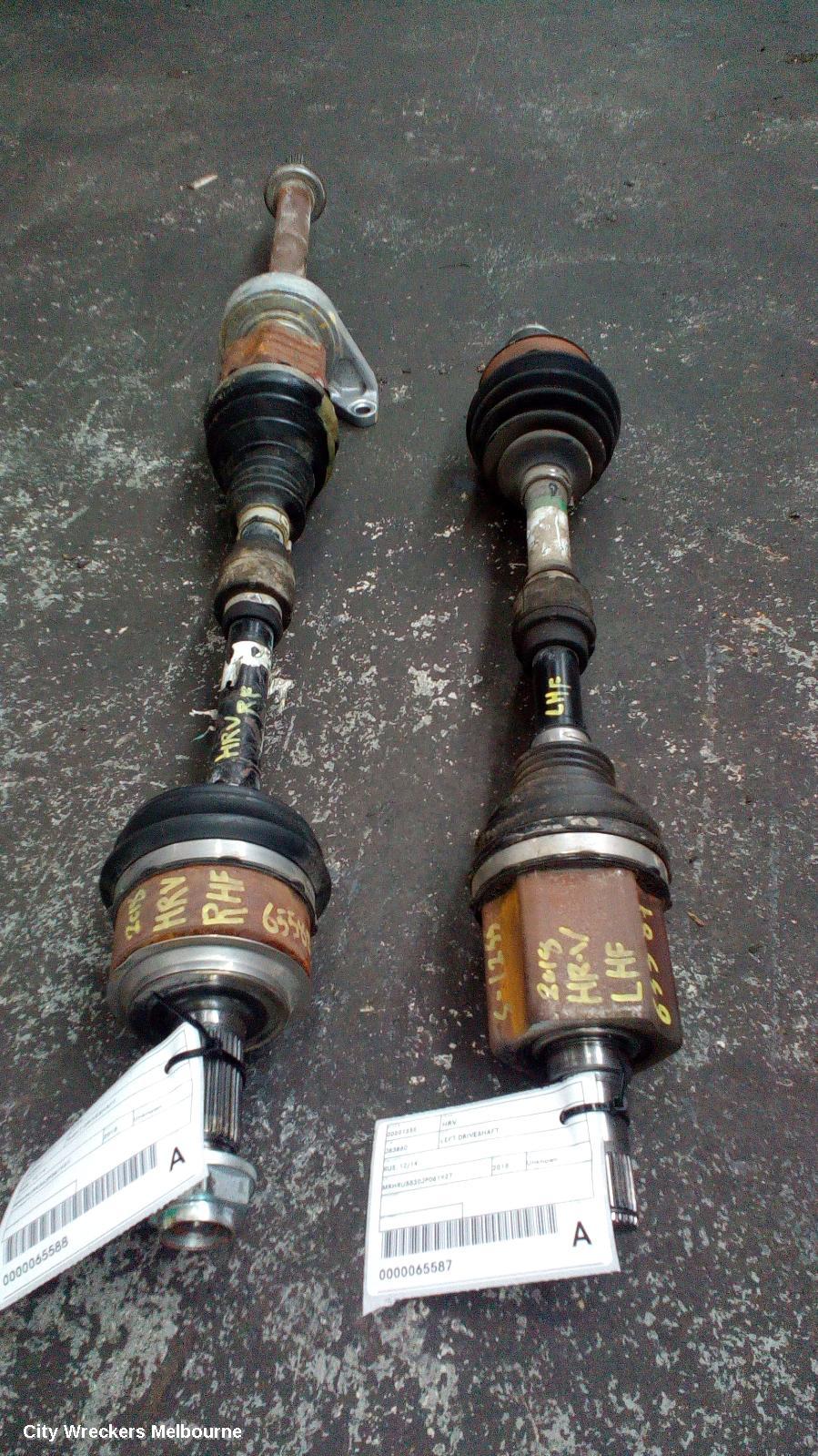 HONDA HRV RIGHT DRIVESHAFT, RU, 12/2014 - 10/2021