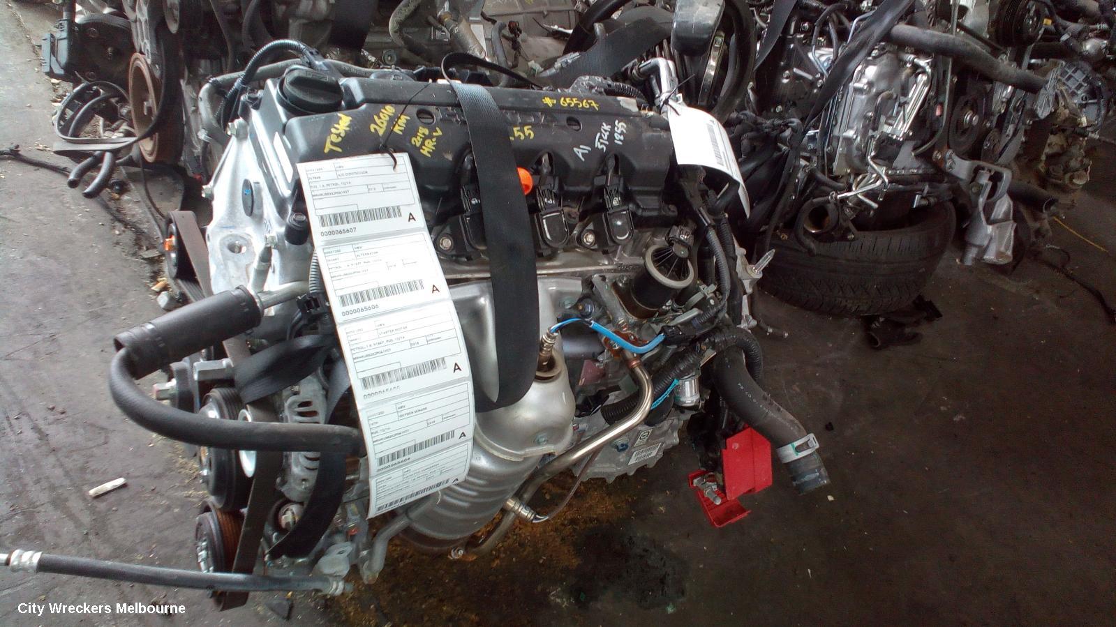 HONDA HRV ALTERNATOR, PETROL, 1.8, R18ZF, RU5, 12/2014 ONWARDS