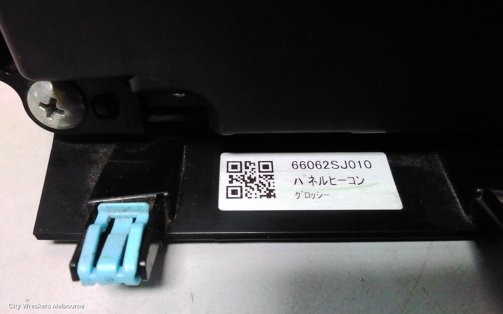 SUBARU FORESTER HEATER/AC CONTROLS, SJ, CLIMATE CONTROL TYPE, 12/2012 - 08/2018