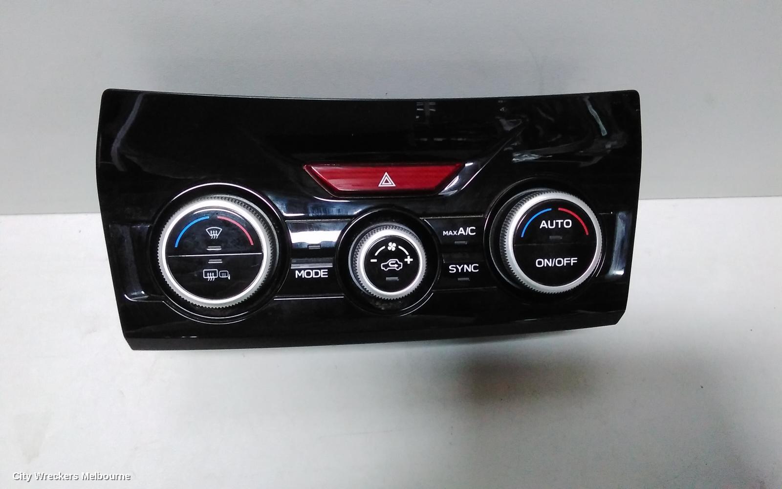 SUBARU FORESTER HEATER/AC CONTROLS, SJ, CLIMATE CONTROL TYPE, 12/2012 - 08/2018