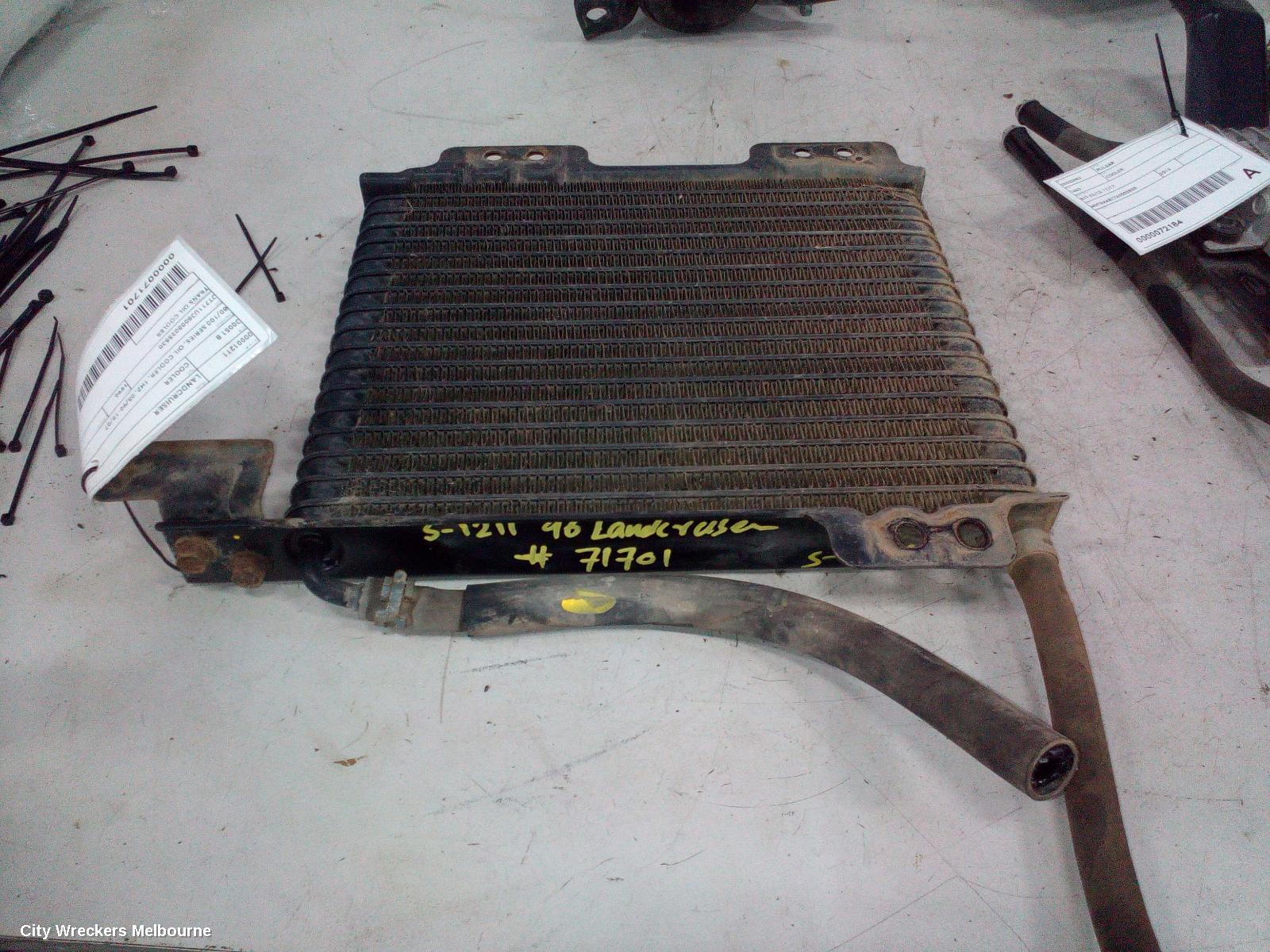 TOYOTA LANDCRUISER COOLER, 80 SERIES, TRANSMISSSION COOLER, 05/1990 - 03/1998