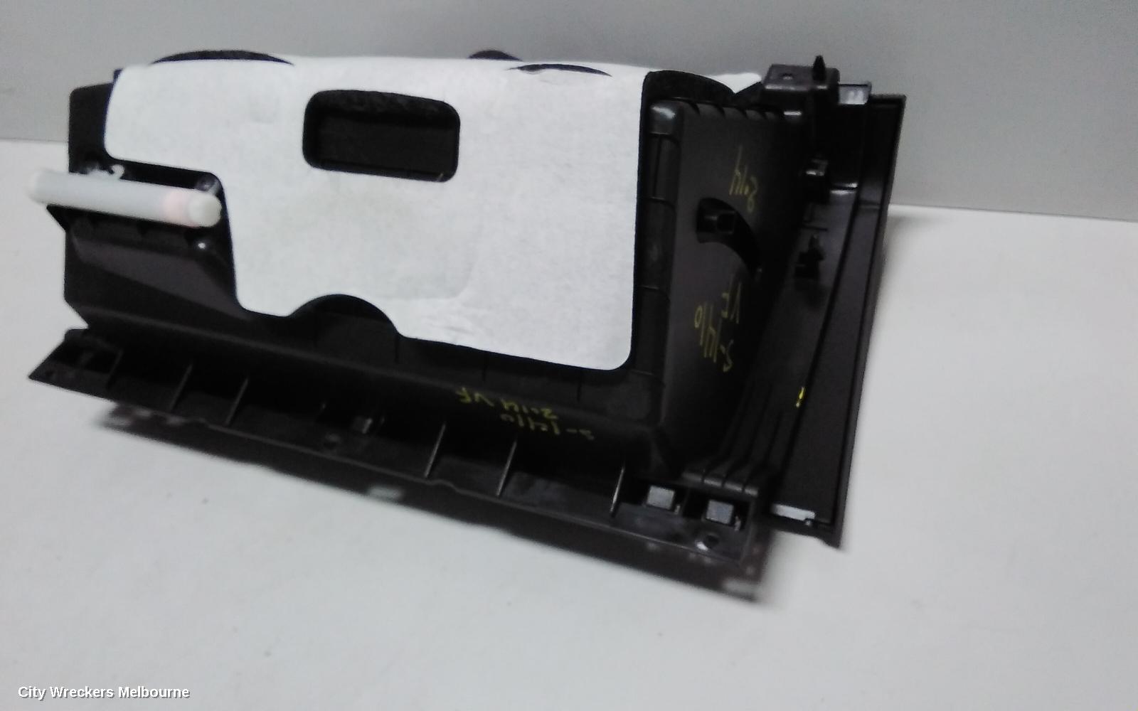 HOLDEN COMMODORE GLOVE BOX, VF, 05/2013 - 12/2017