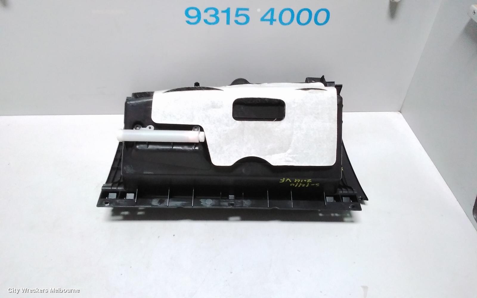 HOLDEN COMMODORE GLOVE BOX, VF, 05/2013 - 12/2017