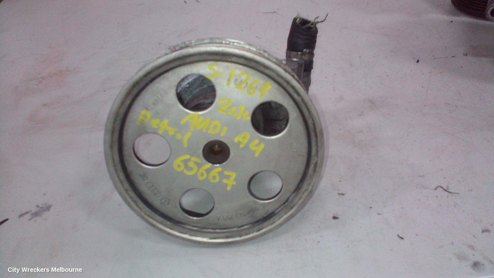 AUDI A4 STEERING PUMP, PETROL, 1.8, B8 8K, 02/2008 - 06/2012