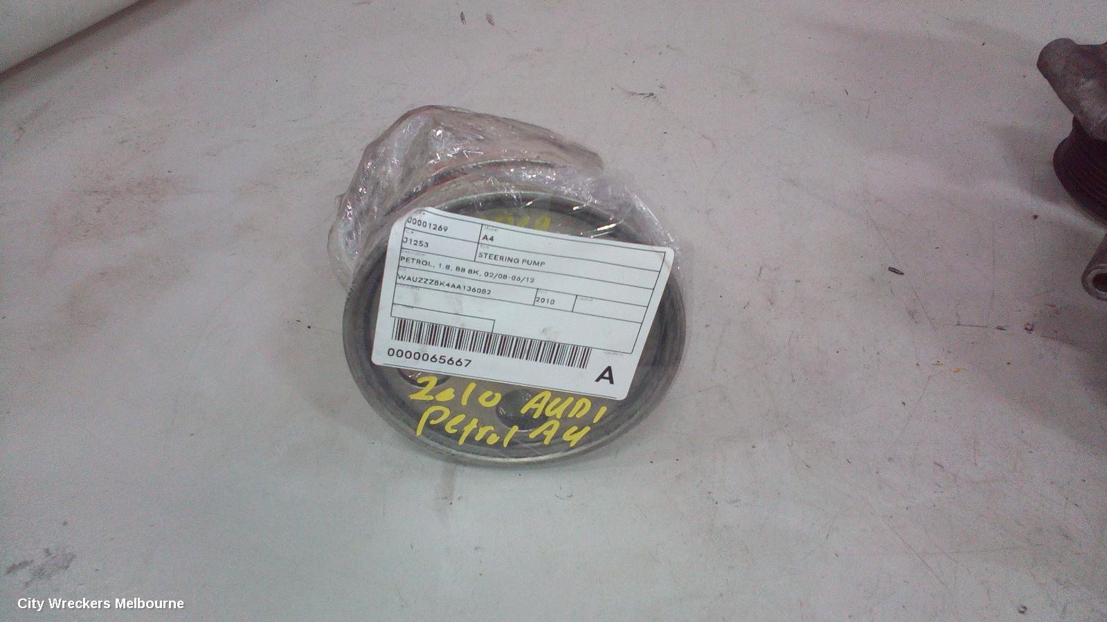 AUDI A4 STEERING PUMP, PETROL, 1.8, B8 8K, 02/2008 - 06/2012