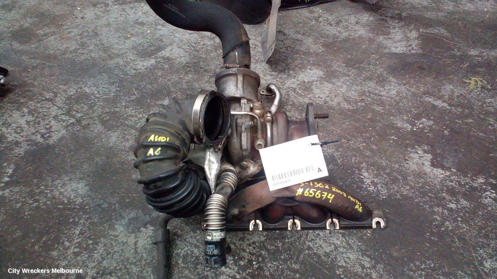 AUDI A6 TURBO SUPERCHARGER, PETROL, 2.0, BPJ CODE, C6/4F, 09/2006 - 06/2011
