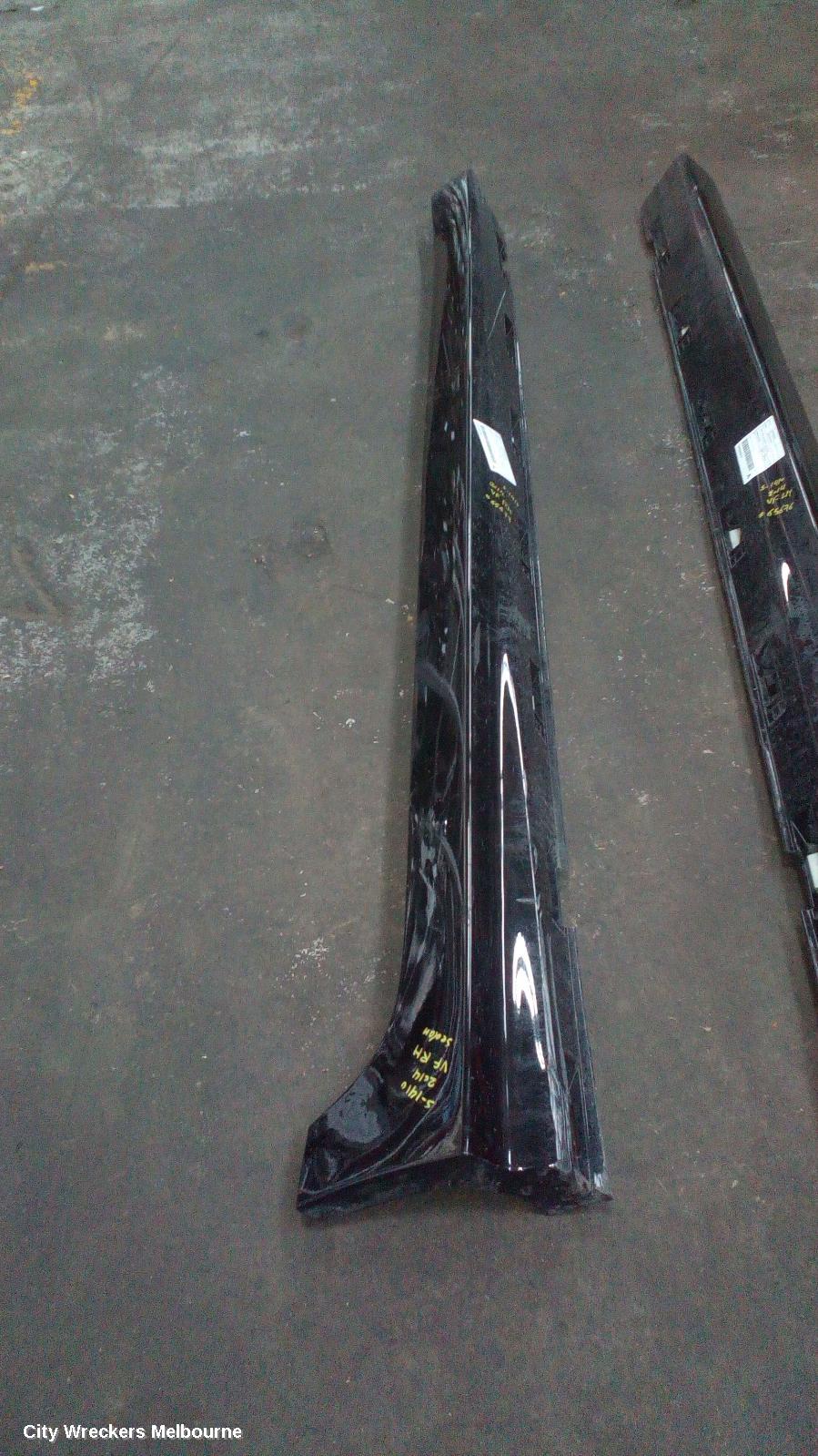HOLDEN COMMODORE SIDE STEP/SKIRT, VE-VF, RH SIDE ONLY, SEDAN/WAGON, SV6/SS/SSV TYPE, 08/2006 - 12/2017