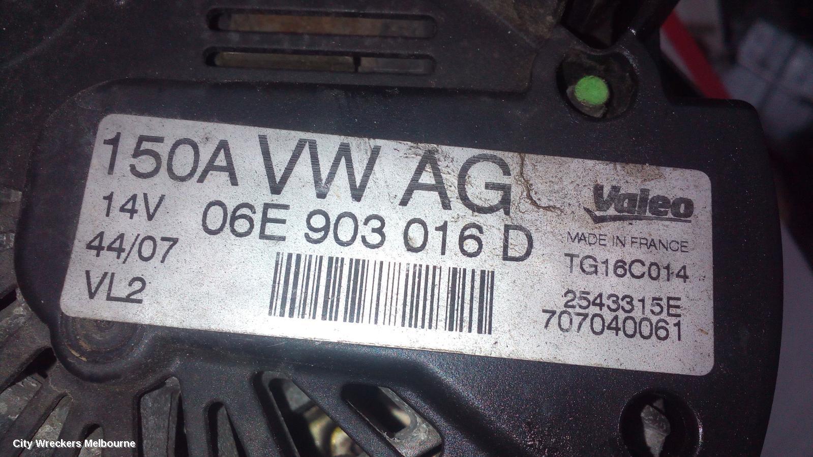 AUDI A6 ALTERNATOR, PETROL, 2.0, TURBO, C6/4F (A6), 09/2006 - 06/2011
