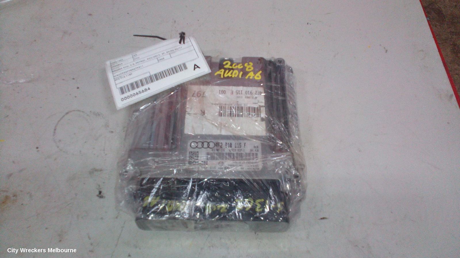 AUDI A6 ECU, ENGINE ECU, 2.0, PETROL, ECU ONLY, 4F, 09/2006 - 06/2011