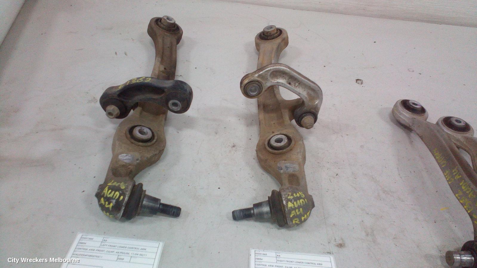AUDI A6 LEFT FRONT LOWER CONTROL ARM, CONTROL ARM-FRONT, C6/4F, A6/RS6/S6, 11/2004 - 06/2011