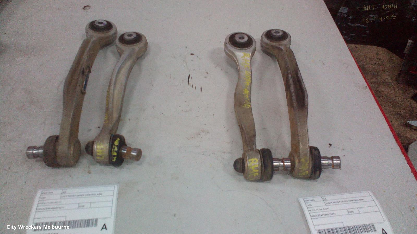 AUDI A6 LEFT FRONT UPPER CONTROL ARM, FRONT, 4F/C6, 11/2004 - 07/2011