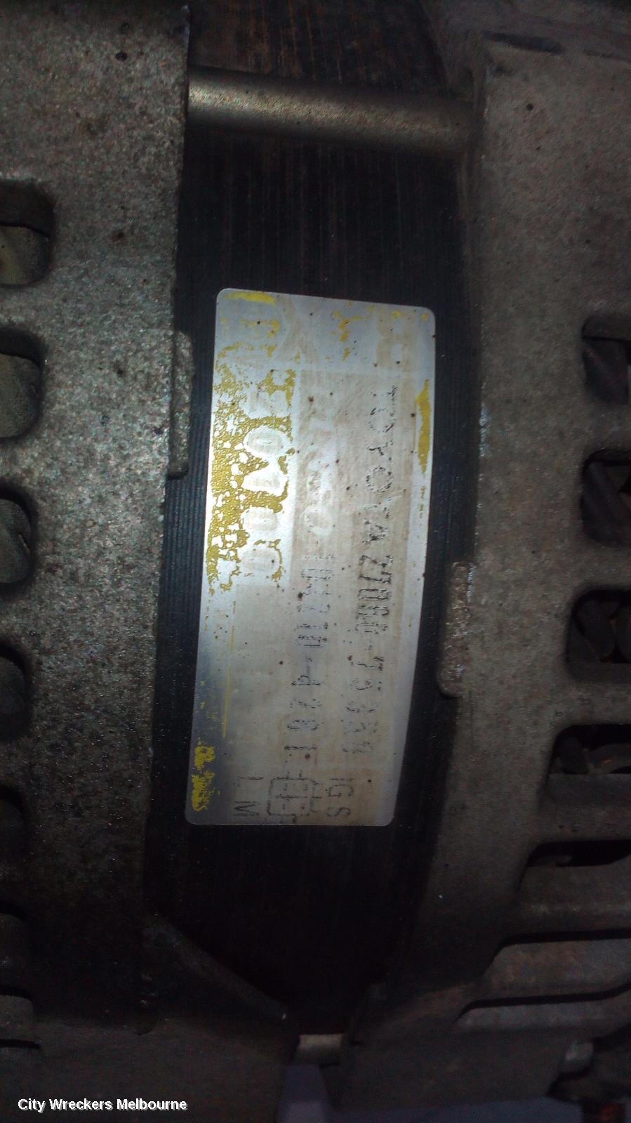 TOYOTA HIACE ALTERNATOR, PETROL, 2.7, 2TR-FE, MANUAL T/M, TRH, 03/2005 - 02/2015