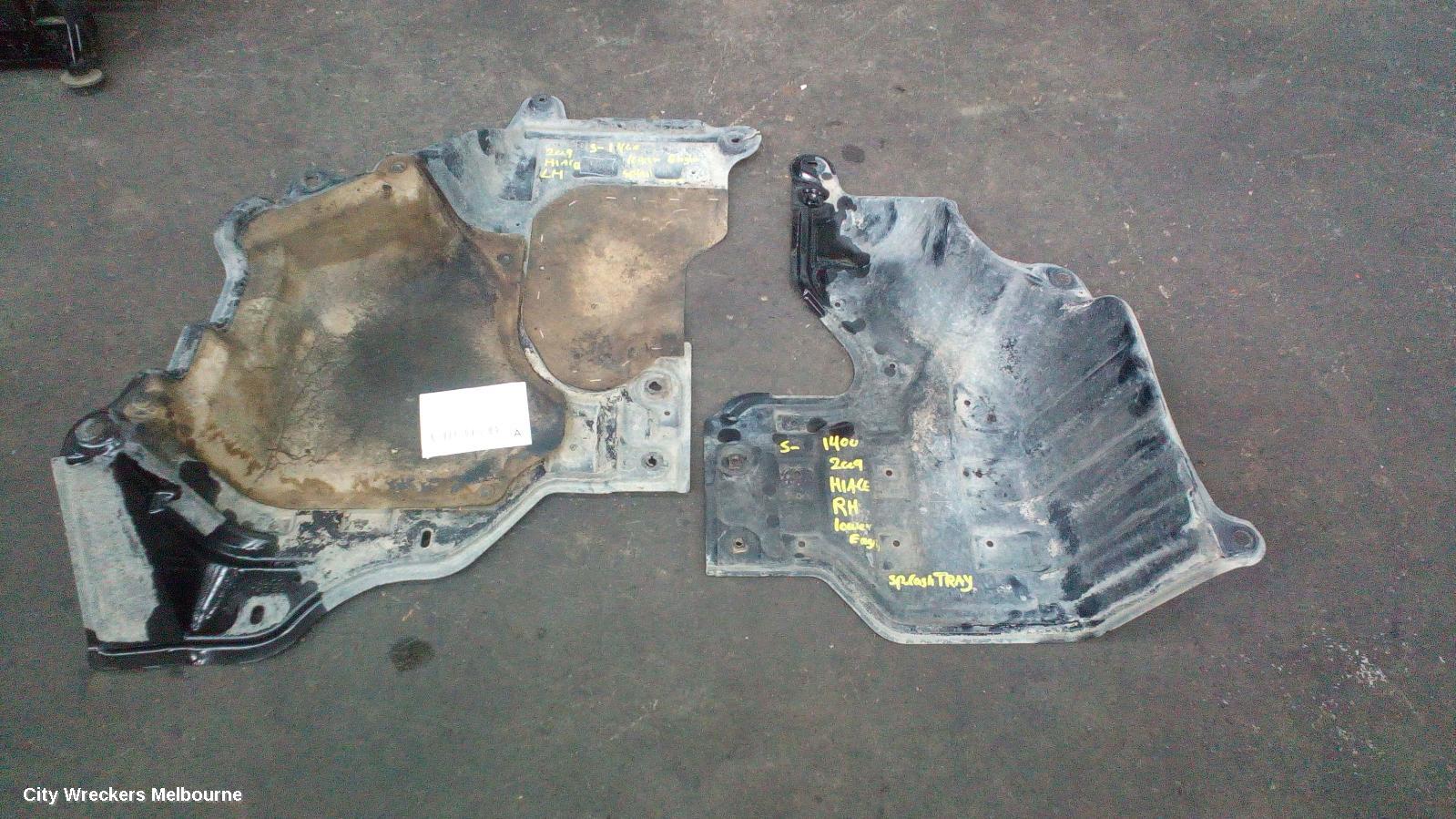 TOYOTA HIACE LOWER ENGINE SPLASH TRAY, TRH/KDH, 03/2005 - 04/2019