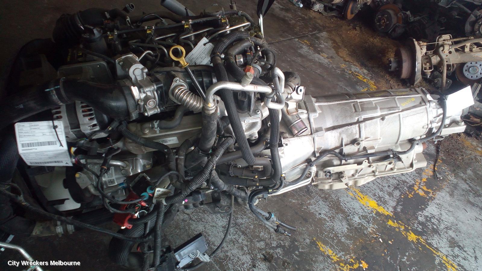 HOLDEN COLORADO STARTER, DIESEL, RG/RG7, 01/2012 - 07/2016