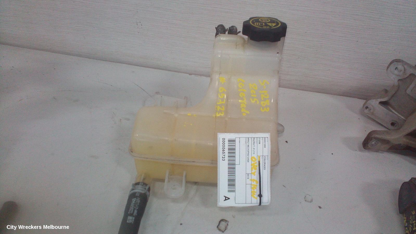 HOLDEN COLORADO OVERFLOW BOTTLE, RG, 06/2012 - 12/2020