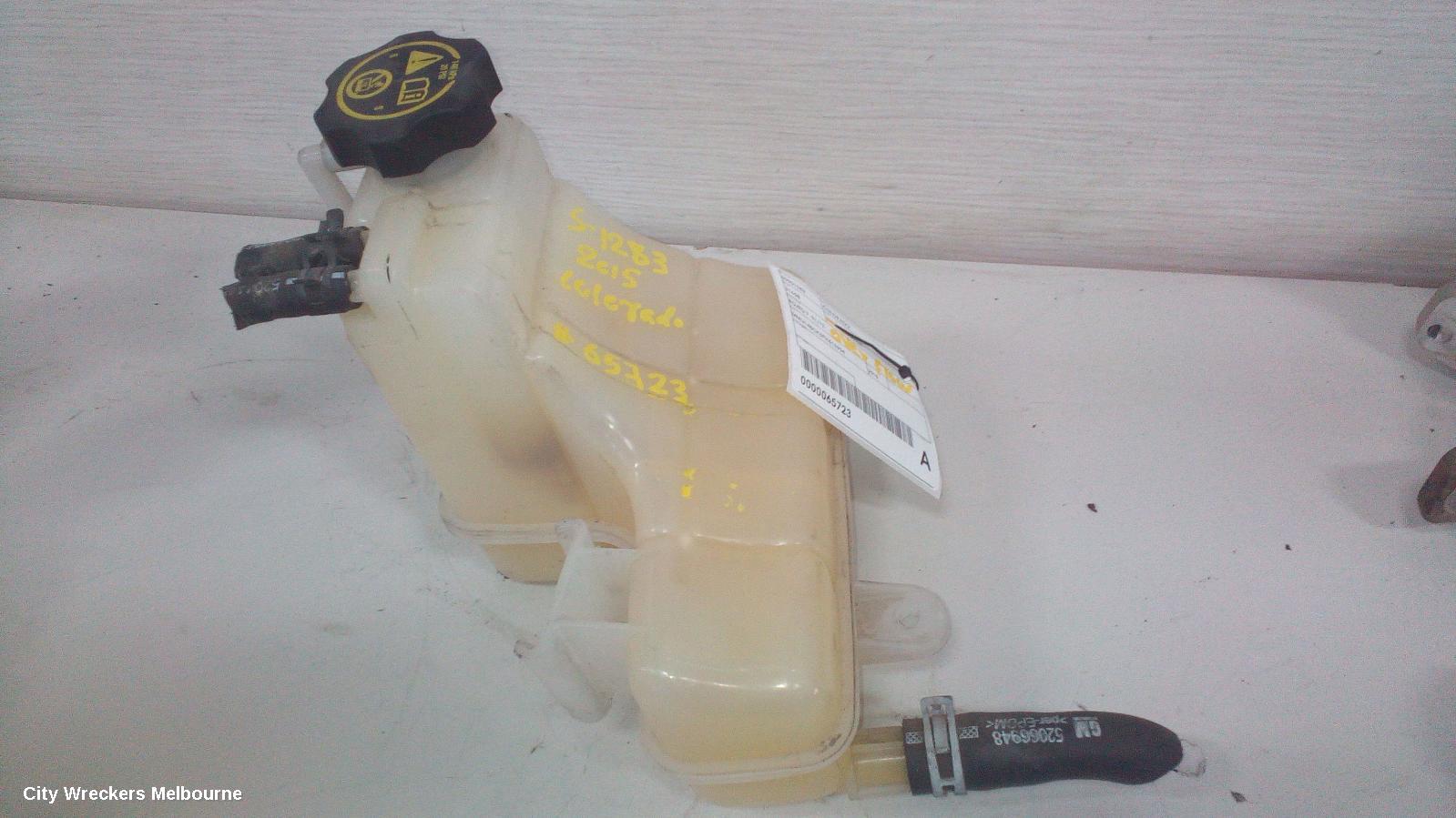 HOLDEN COLORADO OVERFLOW BOTTLE, RG, 06/2012 - 12/2020