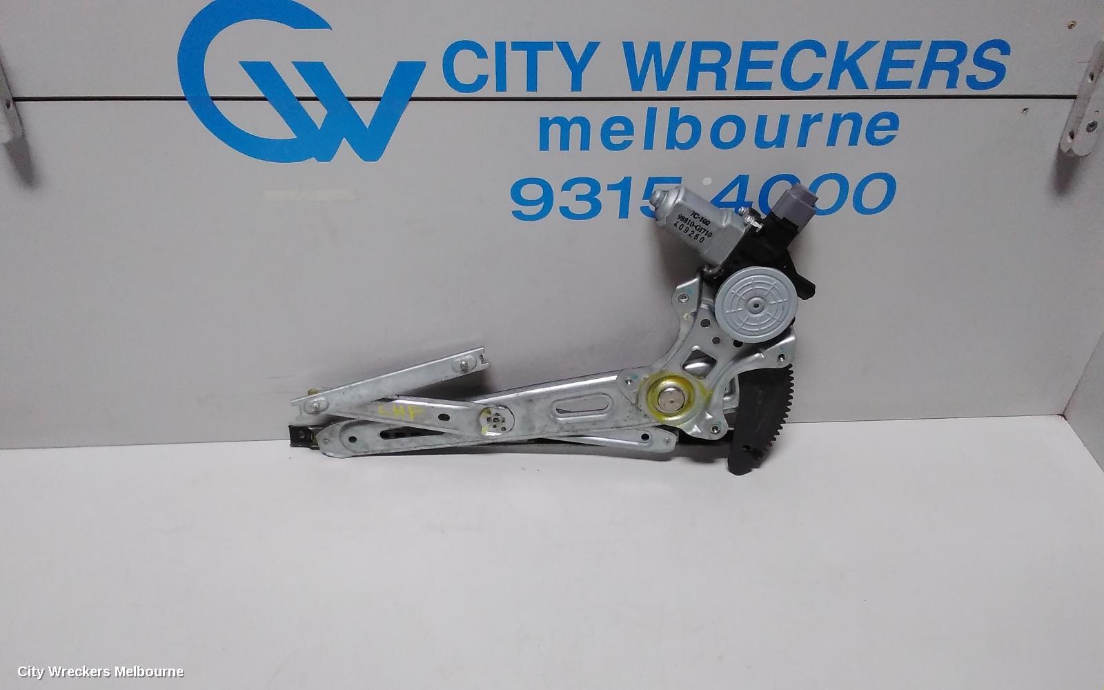HOLDEN COLORADO LEFT FRONT WINDOW REG/MOTOR, RG 7, 12/2012 - 06/2016