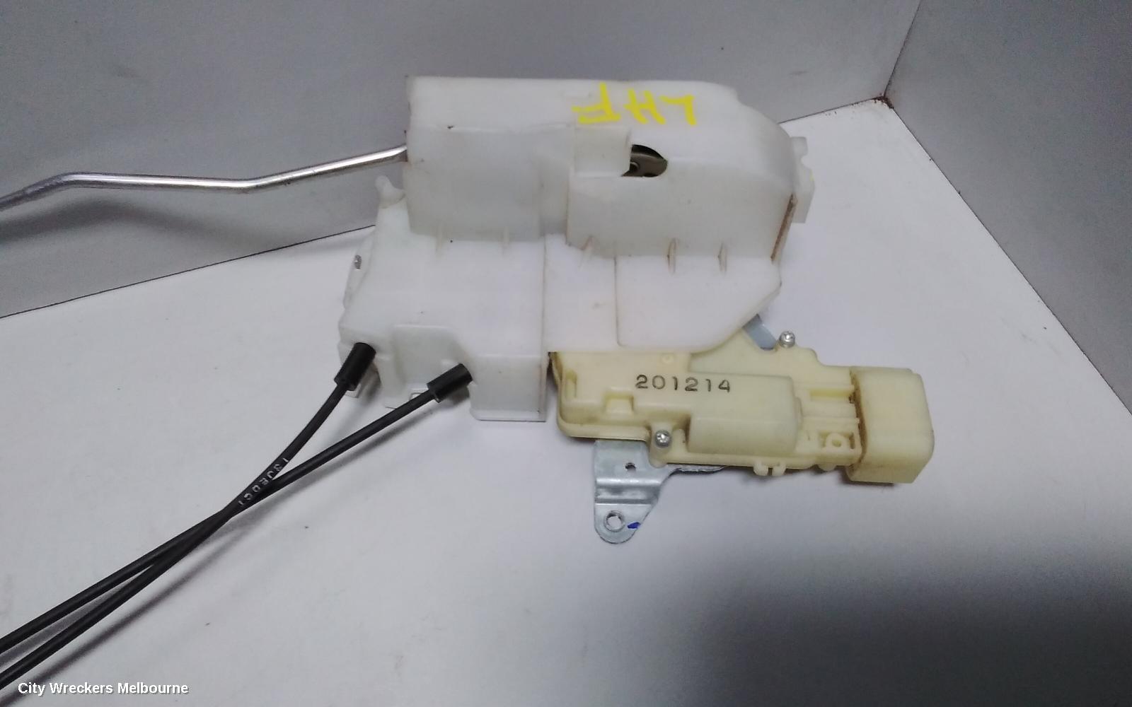 HOLDEN COLORADO DOOR/BOOT/GATE LOCK, LEFT FRONT DOOR LOCK, RG 7, 12/2012 - 06/2016