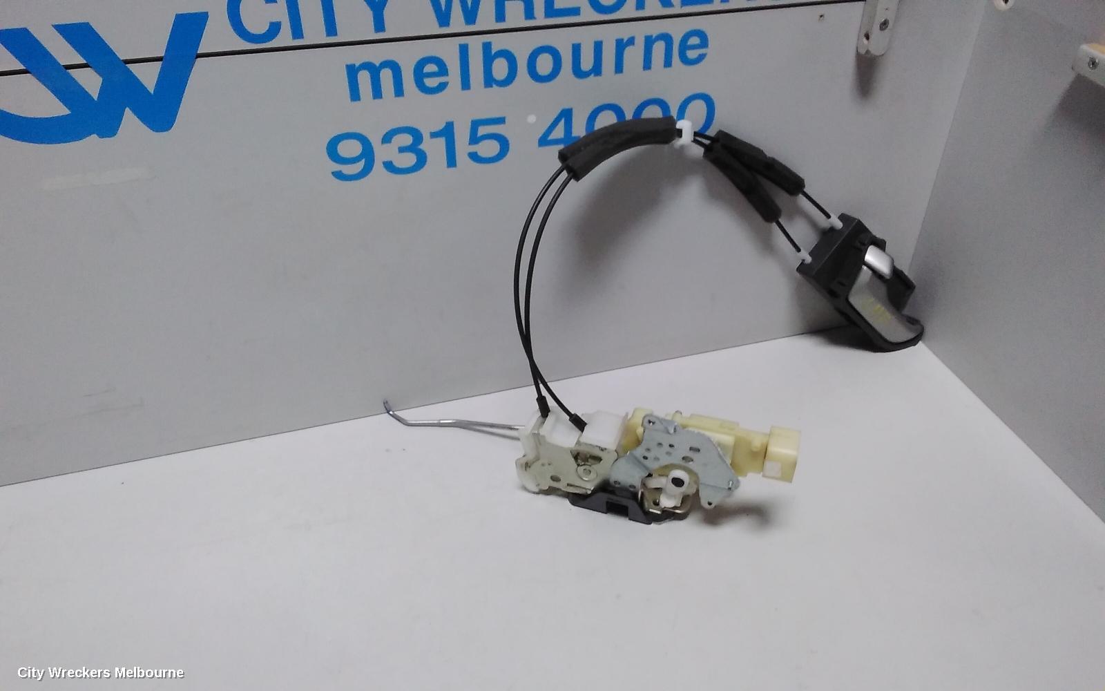 HOLDEN COLORADO DOOR/BOOT/GATE LOCK, LEFT FRONT DOOR LOCK, RG 7, 12/2012 - 06/2016