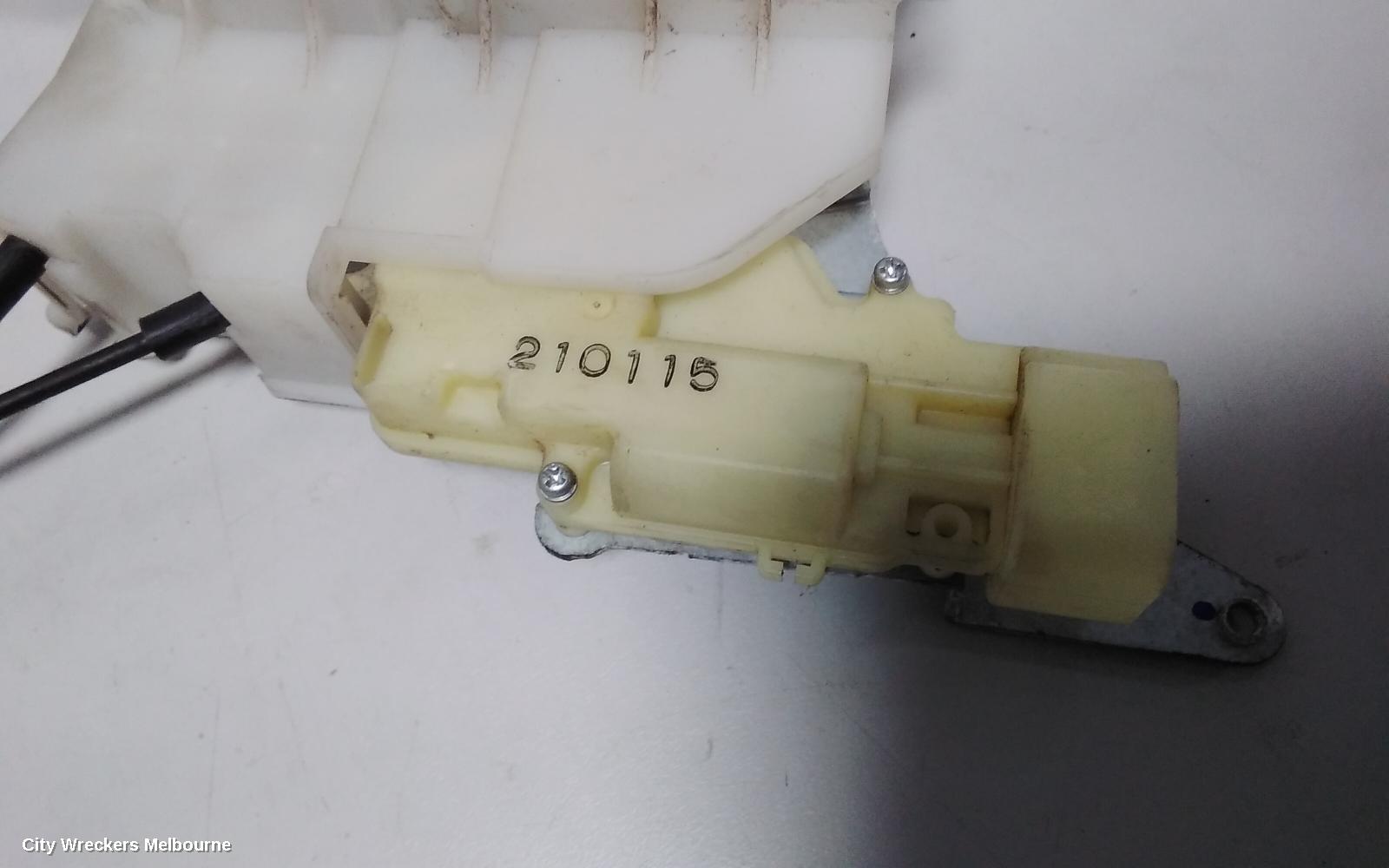 HOLDEN COLORADO DOOR/BOOT/GATE LOCK, LEFT REAR DOOR LOCK, RG 7, 12/2012 - 06/2016