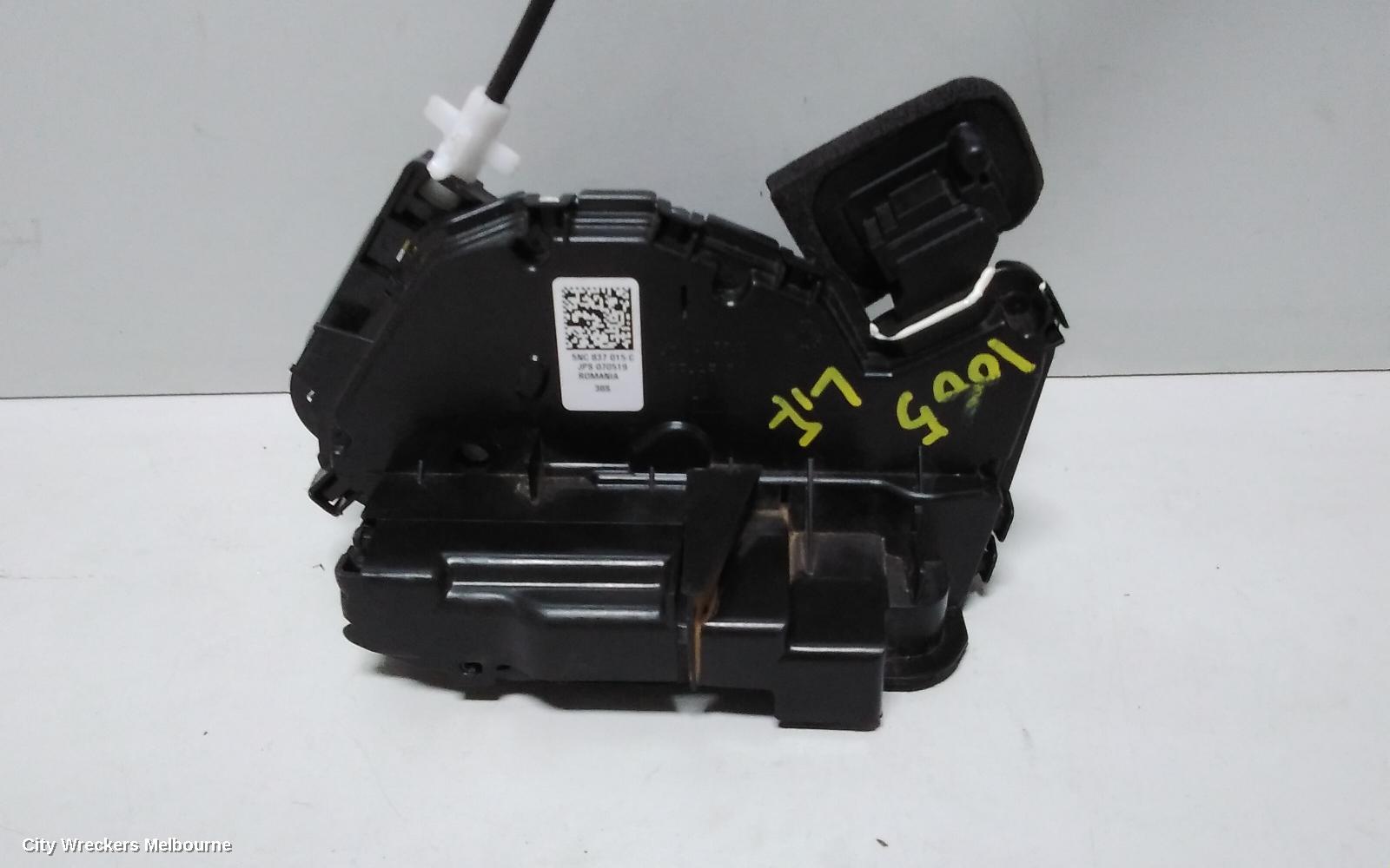 VOLKSWAGEN TIGUAN DOOR/BOOT/GATE LOCK, LEFT FRONT DOOR LOCK, 5NA, 06/2016 ONWARDS