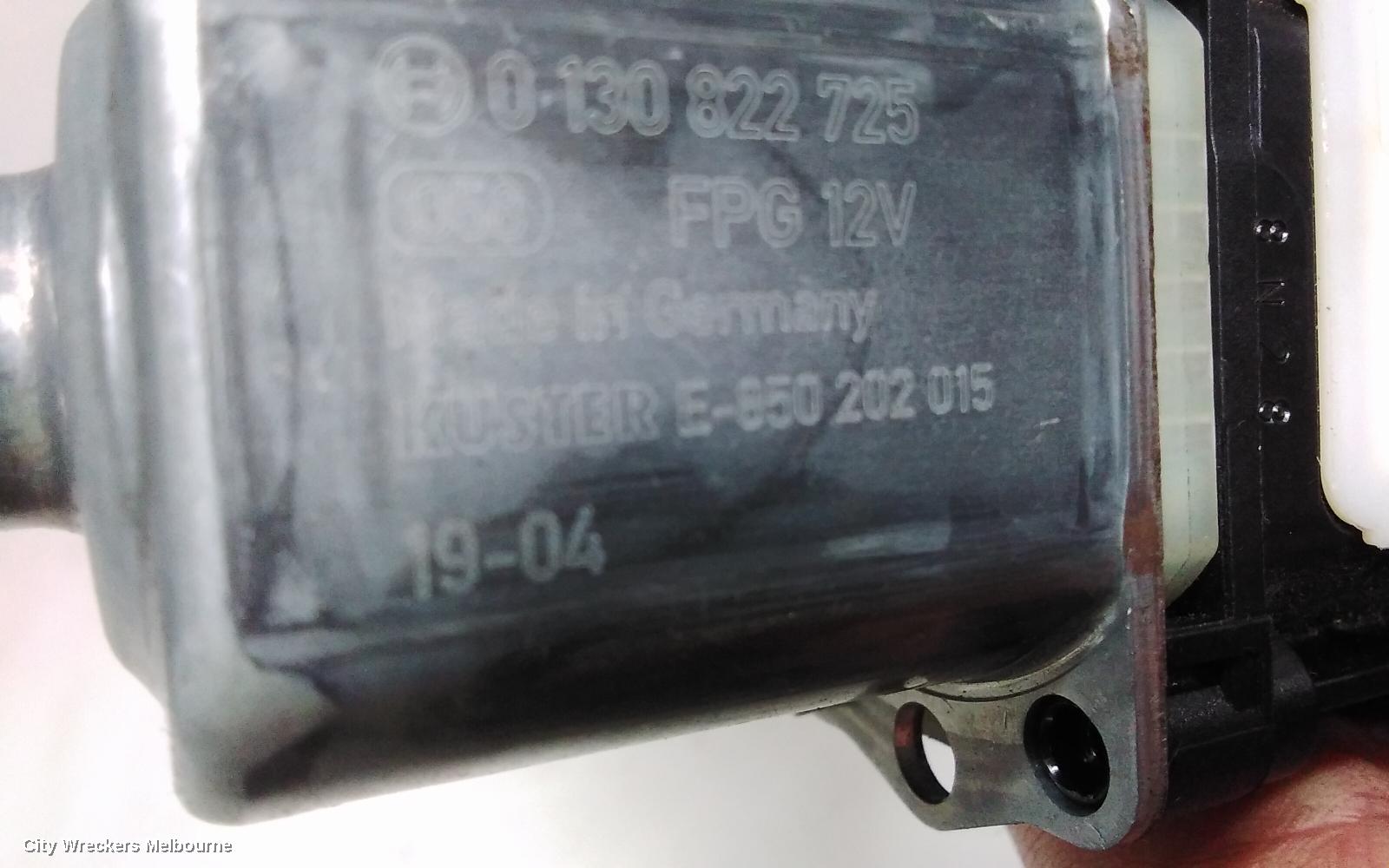 VOLKSWAGEN TIGUAN LEFT REAR WND REG/MOTOR, DOOR REG ASSY (REG AND MOTOR), 5NA, 06/2016 ONWARDS