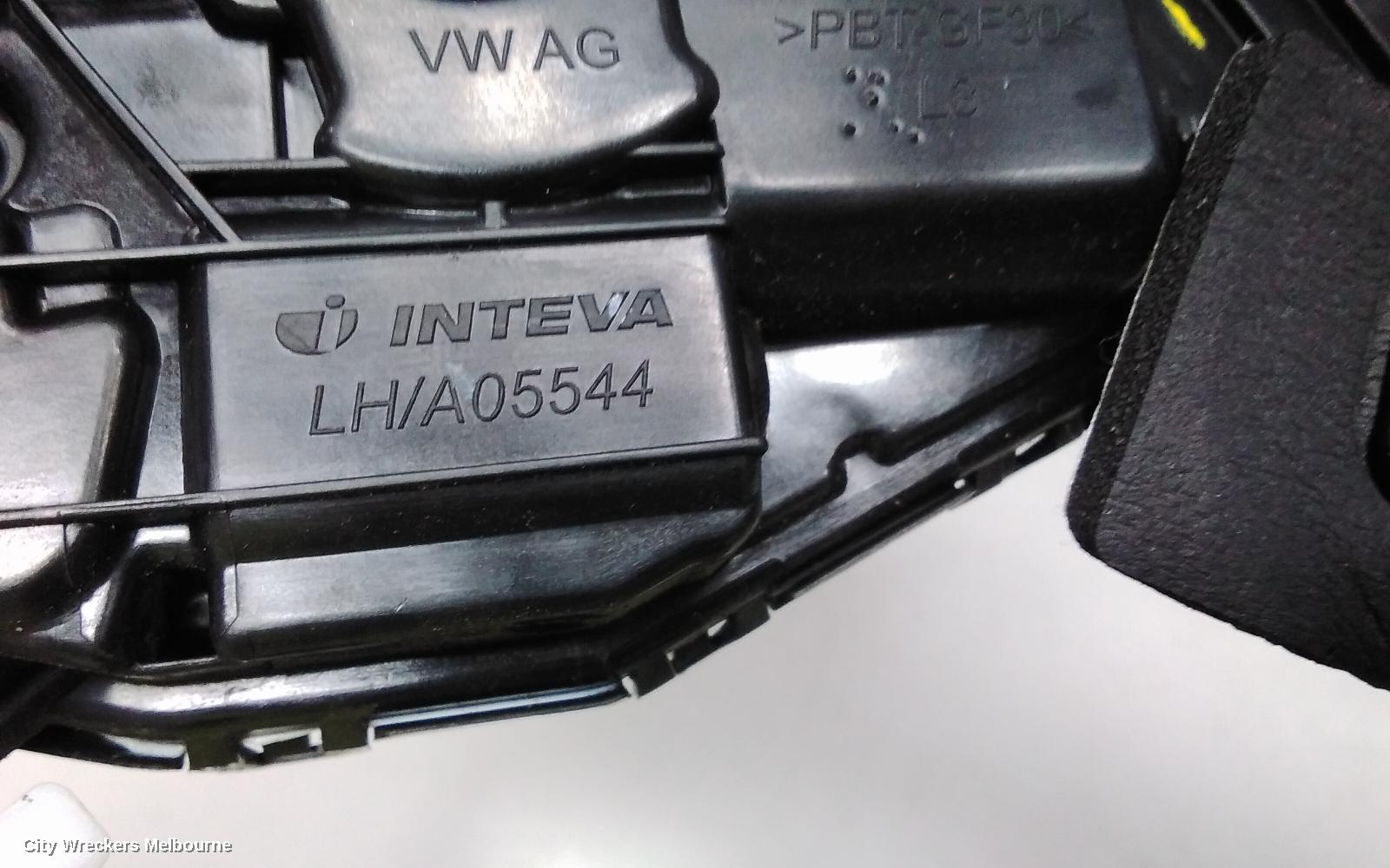 VOLKSWAGEN TIGUAN DOOR/BOOT/GATE LOCK, LEFT REAR DOOR LOCK, NON ALLSPACE, 5NA, 06/2016 - 02/2024