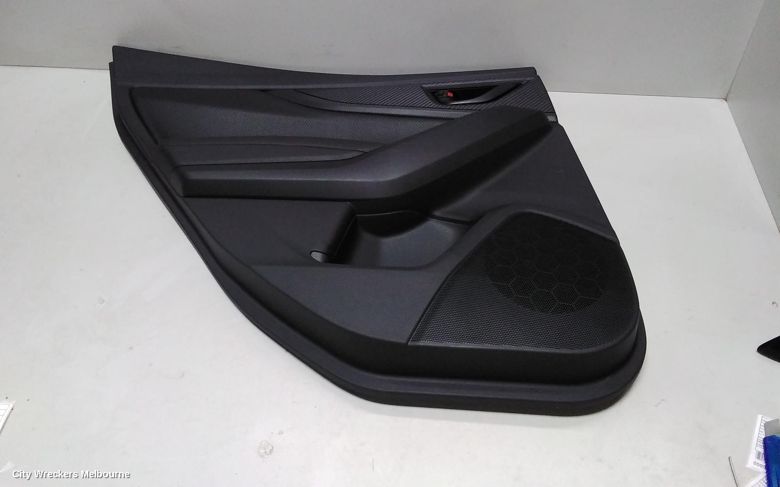 SUBARU IMPREZA DOOR TRIM, LH REAR, G5, LEATHER, 11/2016 ONWARDS