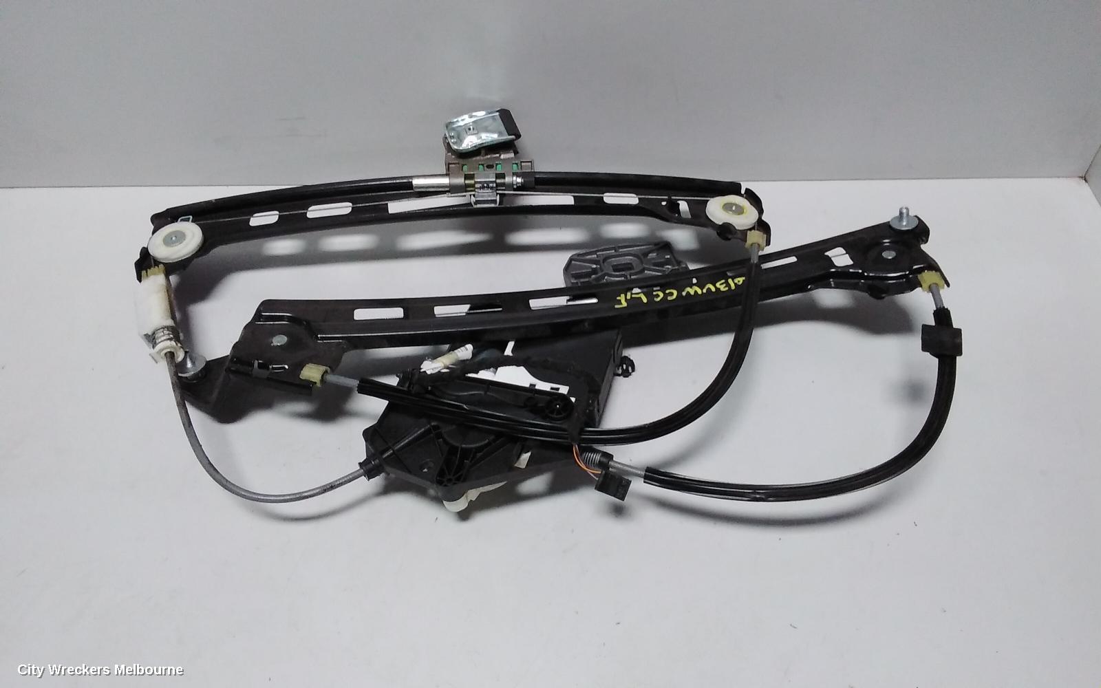 VOLKSWAGEN PASSAT LEFT FRONT WINDOW REG/MOTOR, 3CC, SEDAN, 03/2012 - 12/2016