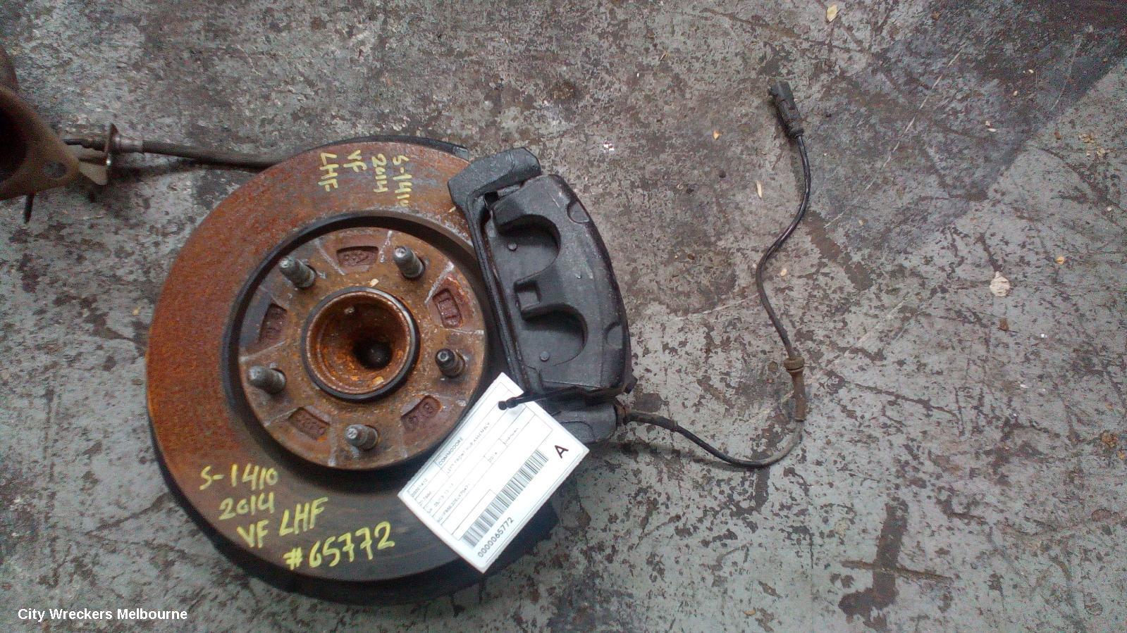 HOLDEN COMMODORE LEFT FRONT HUB ASSEMBLY, VF, 05/2013 - 12/2017