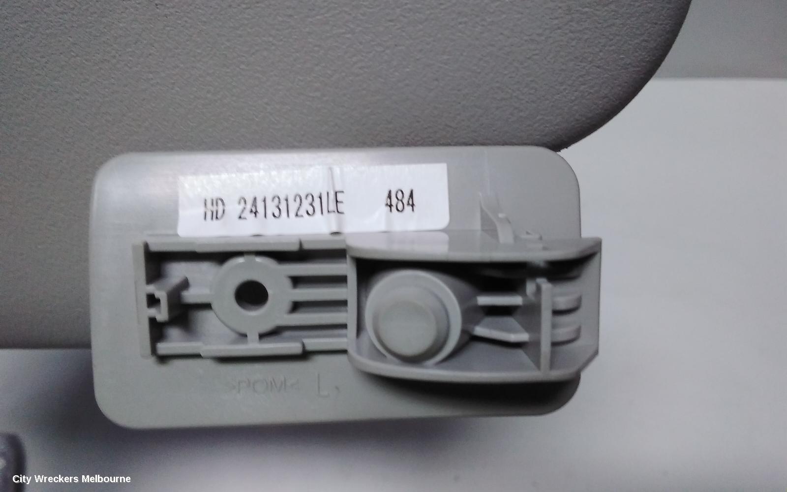 HOLDEN COMMODORE SUNVISOR, VF, LH SIDE, LIGHT GREY, 05/2013 - 12/2017