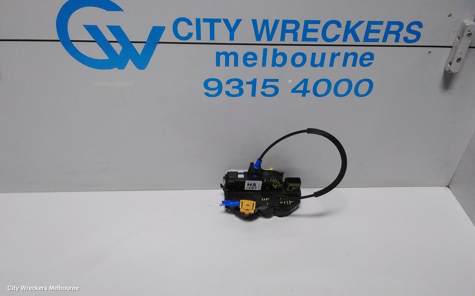 HOLDEN COMMODORE DOOR/BOOT/GATE LOCK, LEFT FRONT DOOR LOCK, VF, 05/2013 - 12/2017