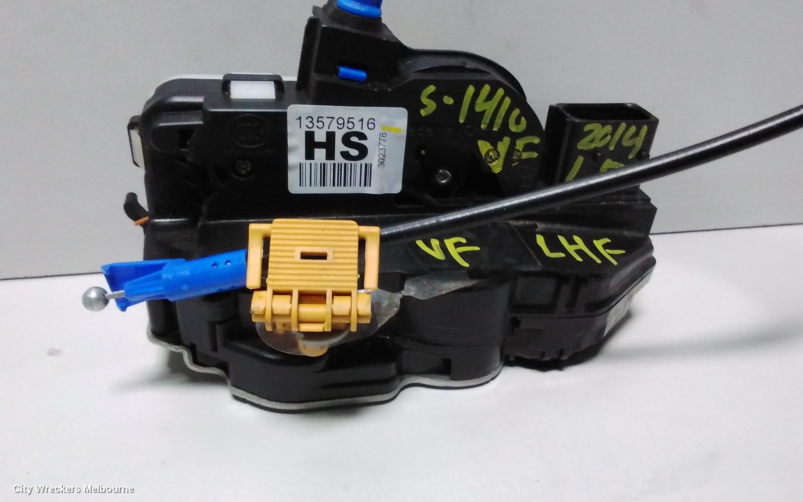 HOLDEN COMMODORE DOOR/BOOT/GATE LOCK, LEFT FRONT DOOR LOCK, VF, 05/2013 - 12/2017