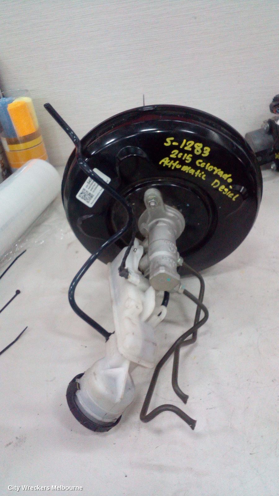 HOLDEN COLORADO BRAKE BOOSTER, RG/RG 7, AUTO T/M, 01/2012 - 12/2020