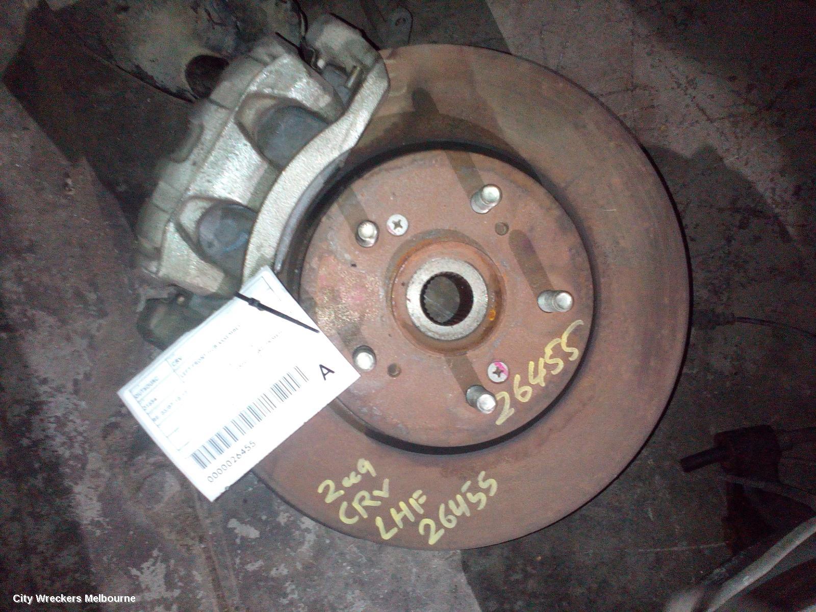 HONDA CRV LEFT FRONT HUB ASSEMBLY, RE, 03/2007 - 10/2012