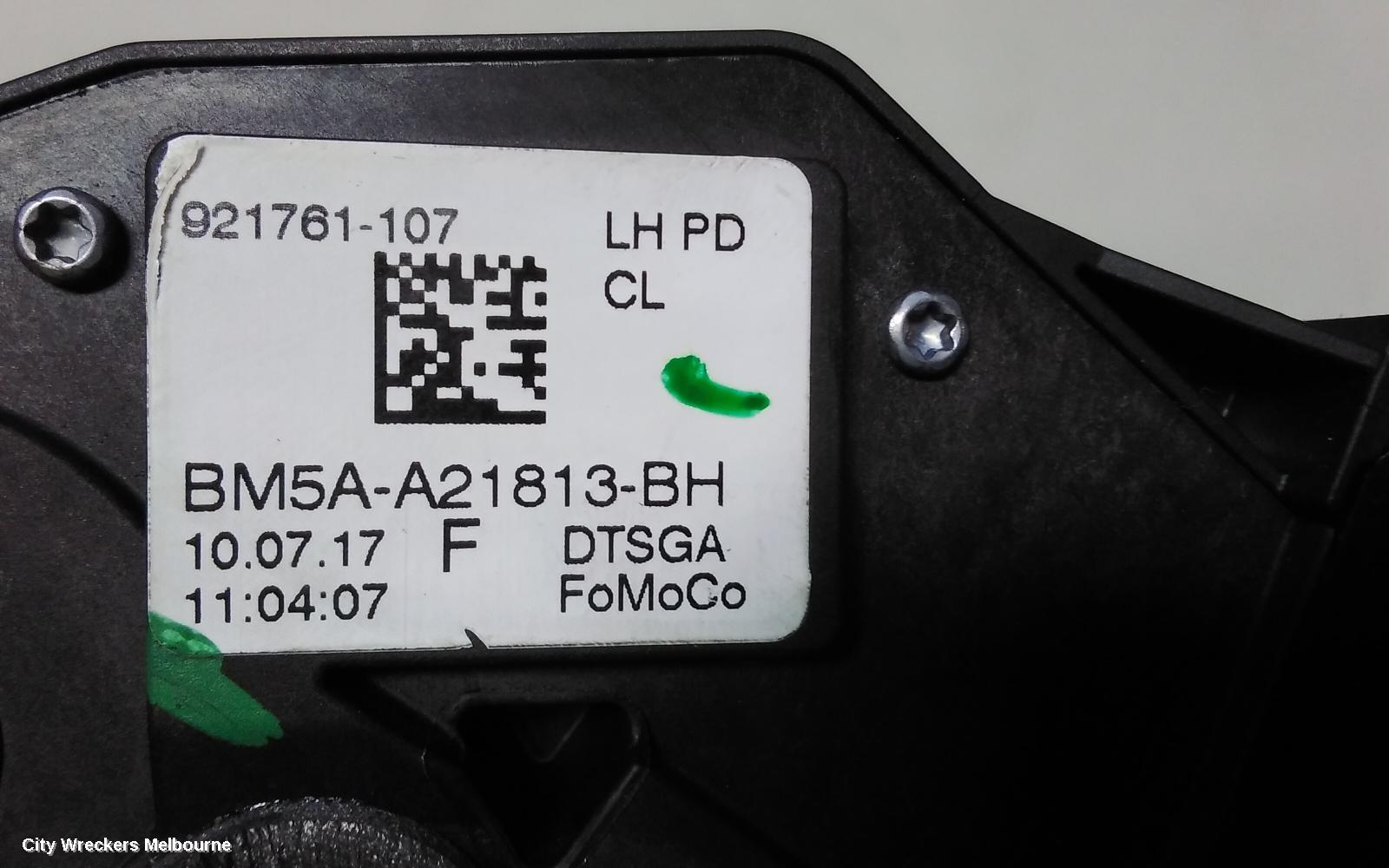 FORD ESCAPE DOOR/BOOT/GATE LOCK, LEFT FRONT DOOR LOCK, ZG, 09/2016 ONWARDS