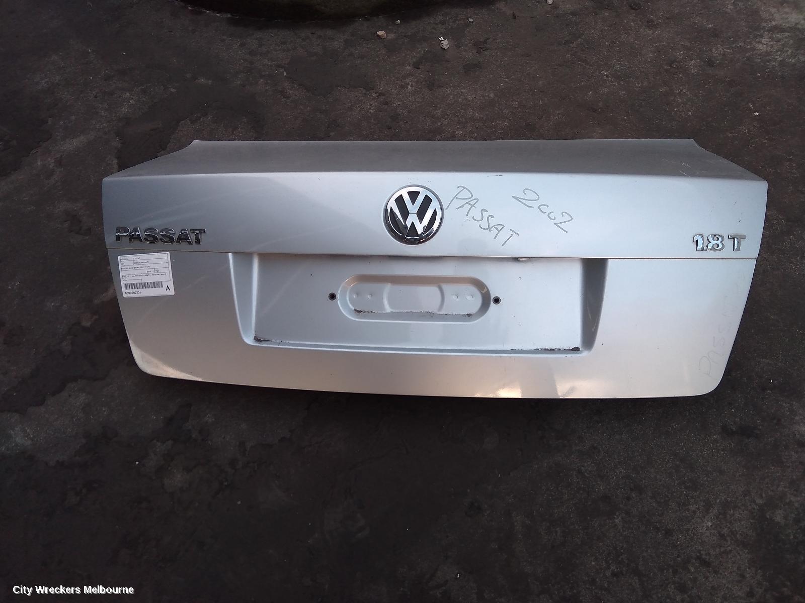 VOLKSWAGEN PASSAT BOOTLID/TAILGATE, BOOTLID, 3B/GP, SEDAN, 02/2001 - 11/2005