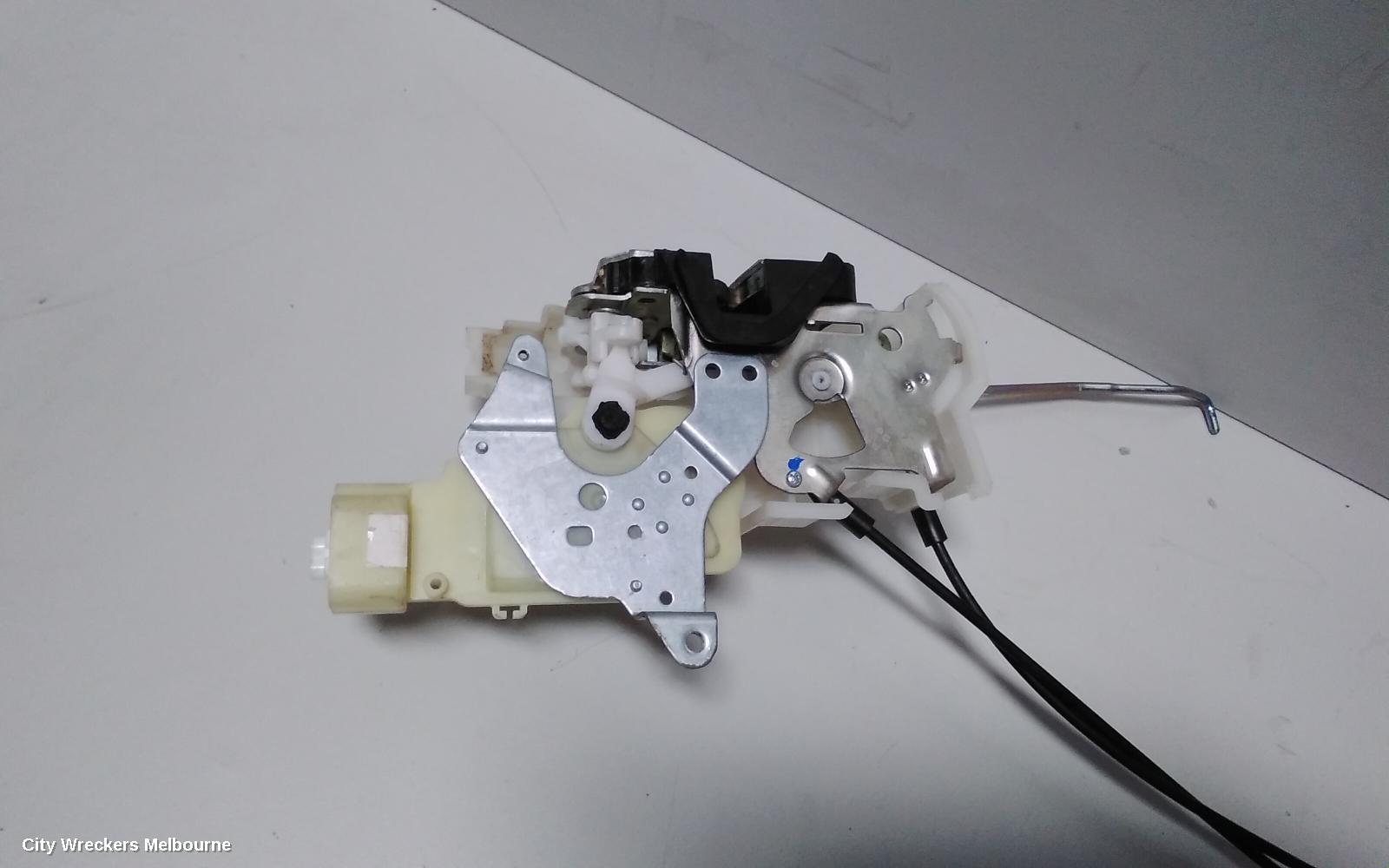 HOLDEN COLORADO DOOR/BOOT/GATE LOCK, LEFT FRONT DOOR LOCK, RG 7, 12/2012 - 06/2016
