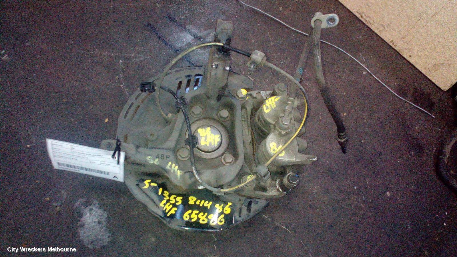 TOYOTA 86 LEFT FRONT HUB ASSEMBLY, ZN6, GT, 277MM DIA DISC, 04/2012 ONWARDS