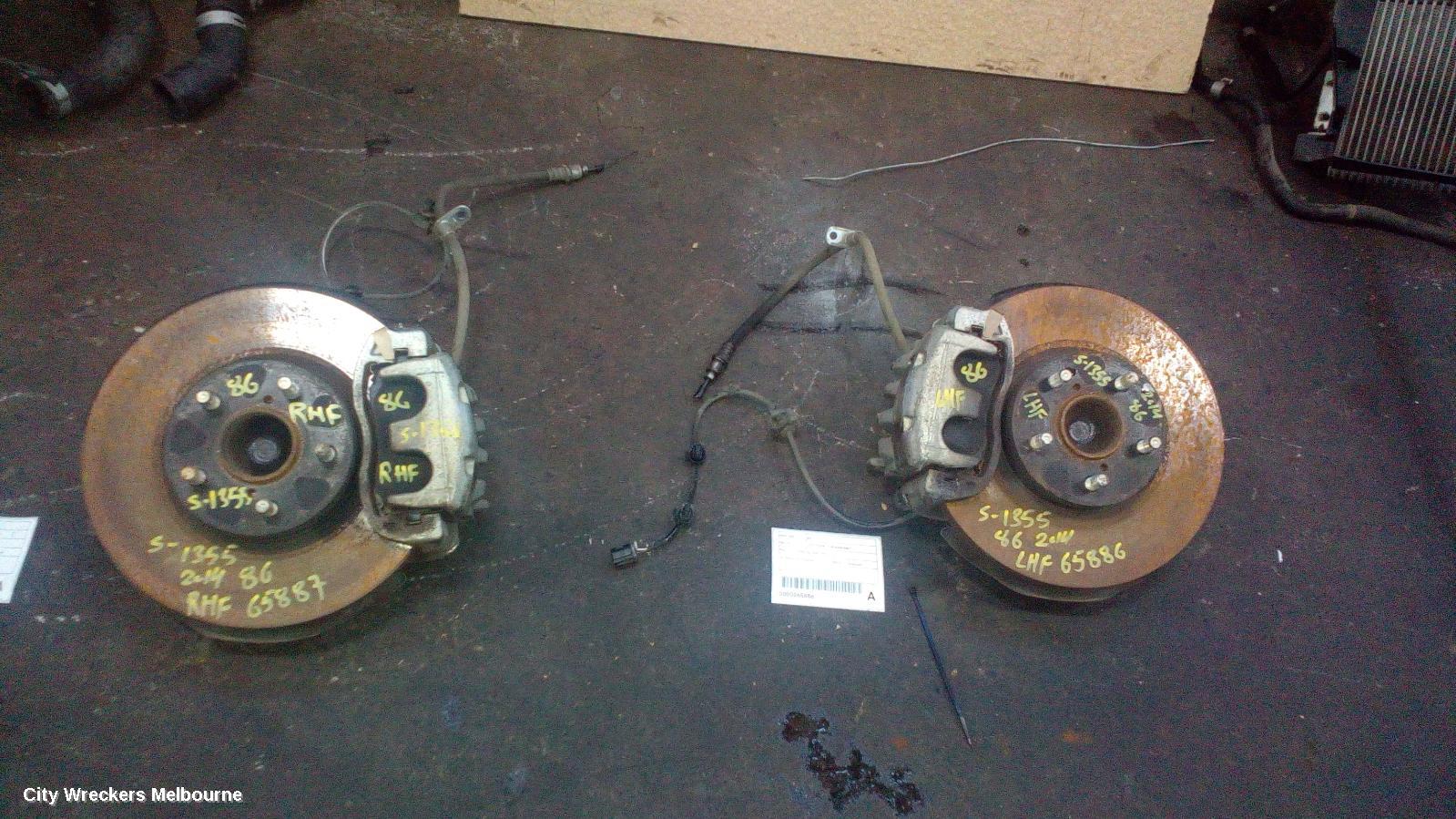 TOYOTA 86 RIGHT FRONT HUB ASSEMBLY, ZN6, GT, 277MM DIA DISC, 04/2012 ONWARDS
