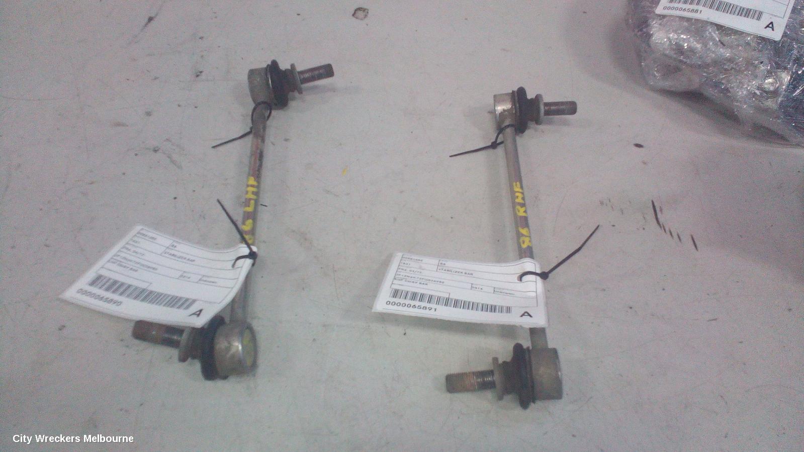TOYOTA 86 STABILISER BAR, ZN6, 04/2012 - 09/2021